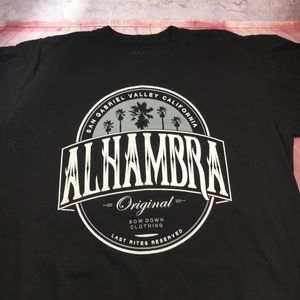 ➡️BowDown Clothing City of Alhambra California Tee Men’s Size 2XLarge